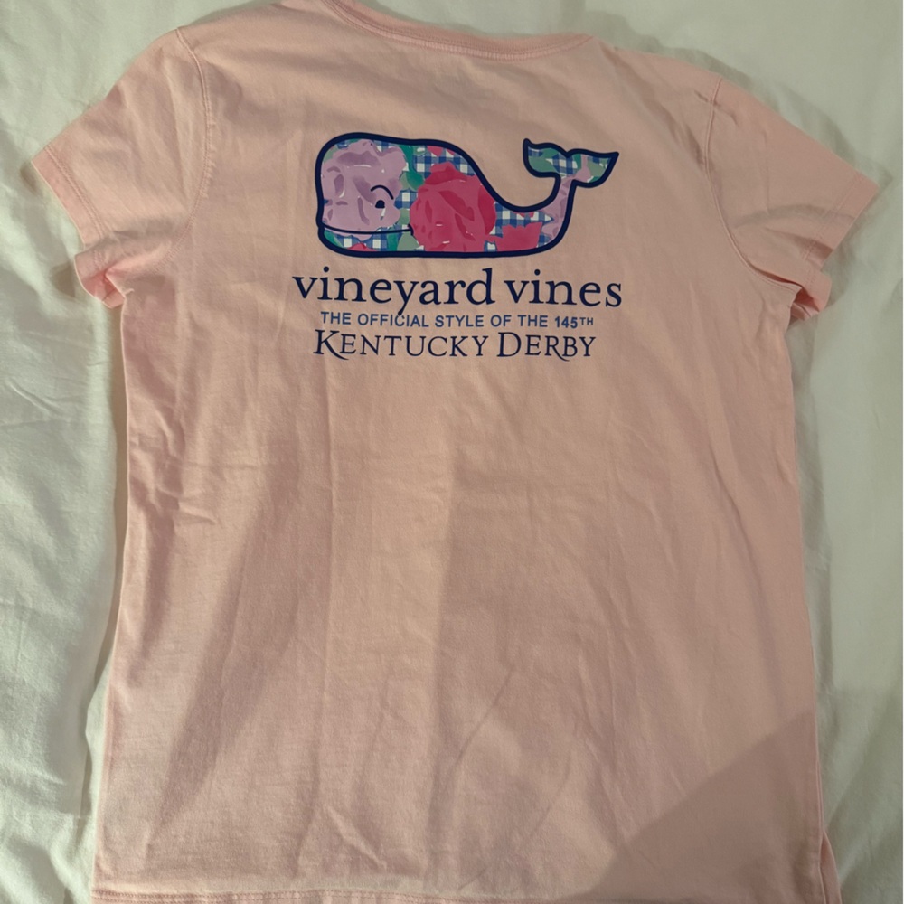 Vineyard Vines Pink Short Sleeve Tee